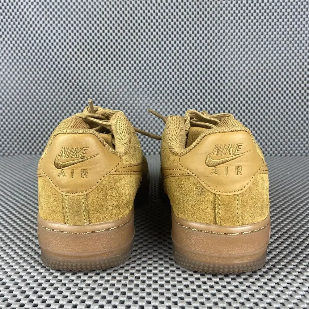 Nike Air Force 1 LV8  Sneakers Kids 2Y Brown Logo Lace Up Casual Outdoors